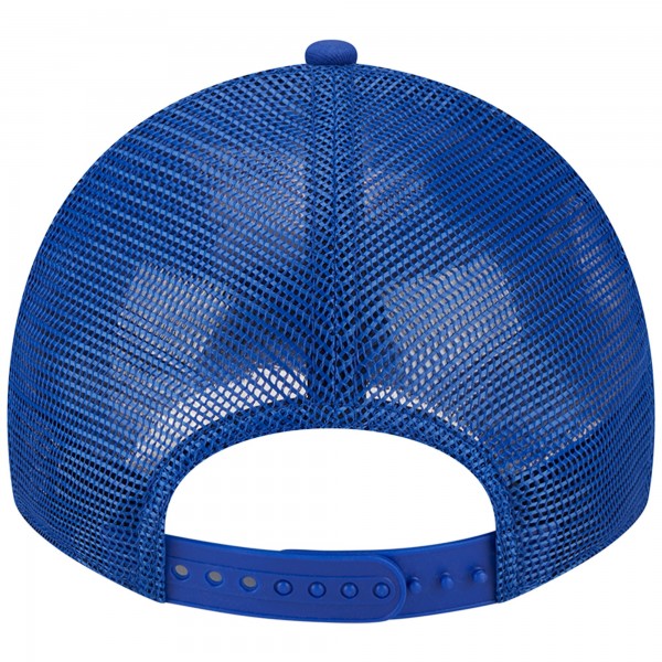Бейсболка Philadelphia 76ers New Era Distinct Side Patch Trucker 9TWENTY - Royal