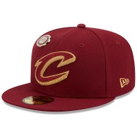 Бейсболка Cleveland Cavaliers New Era Chainstitch Logo Pin 59FIFTY - Wine