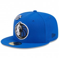 Бейсболка Dallas Mavericks New Era Chainstitch Logo Pin 59FIFTY - Blue