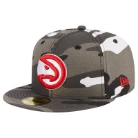 Бейсболка Atlanta Hawks New Era Snow Camo 59FIFTY