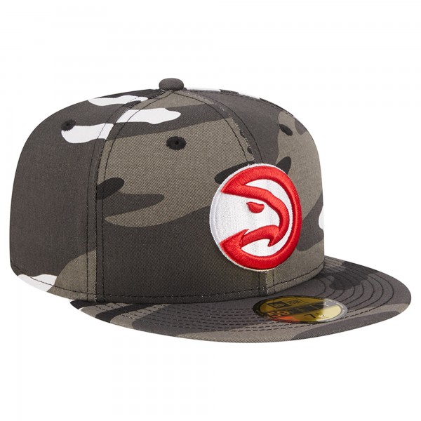 Бейсболка Atlanta Hawks New Era Snow Camo 59FIFTY