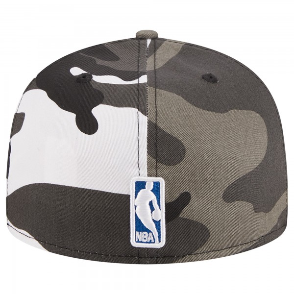 Бейсболка Dallas Mavericks New Era Snow Camo 59FIFTY