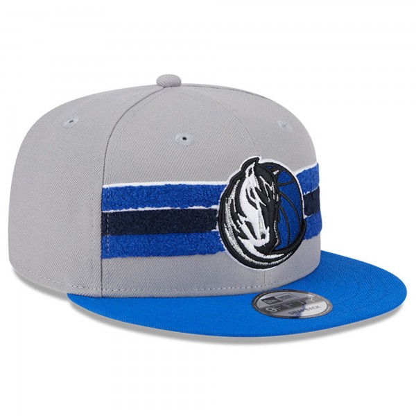 Бейсболка Dallas Mavericks New Era Chenille Band 9FIFTY - Gray