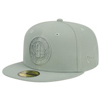 Бейсболка Brooklyn Nets New Era Sage Color Pack 59FIFTY - Light Green