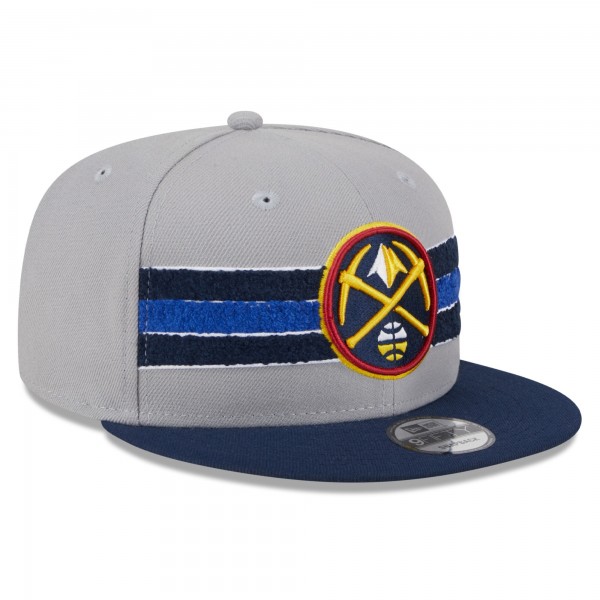 Бейсболка Denver Nuggets New Era Chenille Band 9FIFTY - Gray