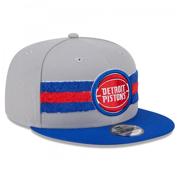 Бейсболка Detroit Pistons New Era Chenille Band 9FIFTY - Gray