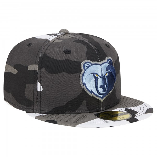 Бейсболка Memphis Grizzlies New Era Snow Camo 59FIFTY