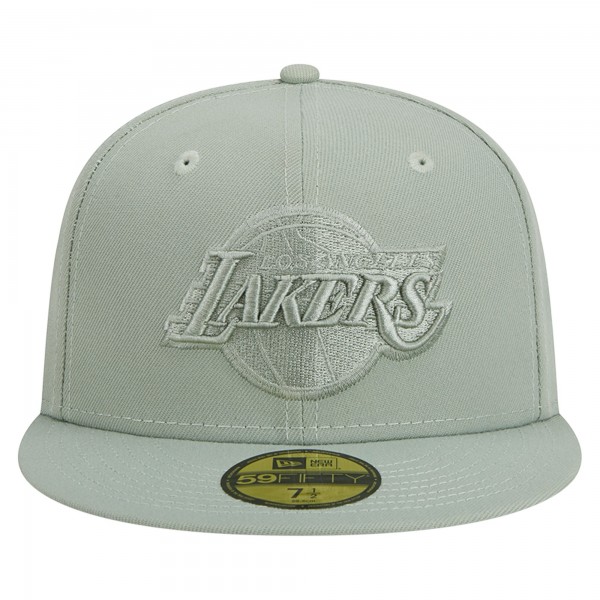 Бейсболка Los Angeles Lakers New Era Sage Color Pack 59FIFTY - Light Green
