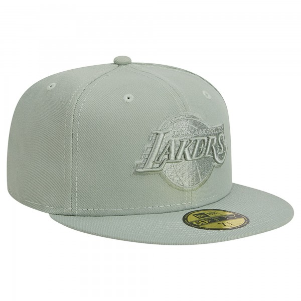 Бейсболка Los Angeles Lakers New Era Sage Color Pack 59FIFTY - Light Green