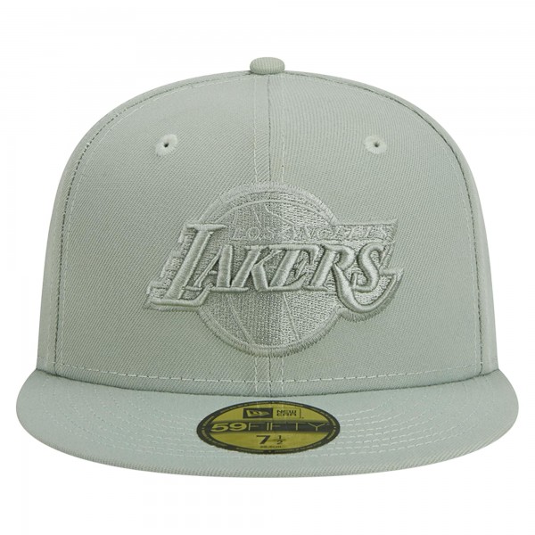 Бейсболка Los Angeles Lakers New Era Sage Color Pack 59FIFTY - Light Green