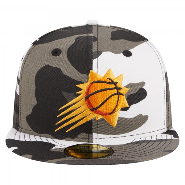 Бейсболка Phoenix Suns New Era Snow Camo 59FIFTY