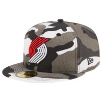 Бейсболка Portland Trail Blazers New Era Snow Camo 59FIFTY