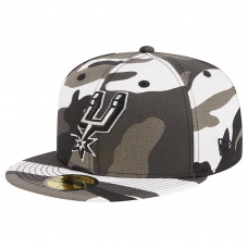 Бейсболка San Antonio Spurs New Era Snow Camo 59FIFTY