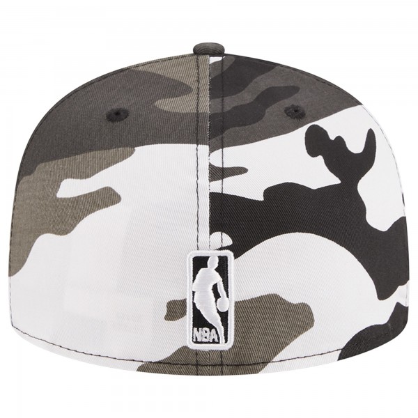 Бейсболка San Antonio Spurs New Era Snow Camo 59FIFTY