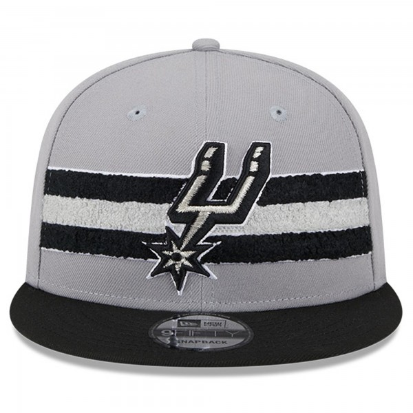 Бейсболка San Antonio Spurs New Era Chenille Band 9FIFTY - Gray