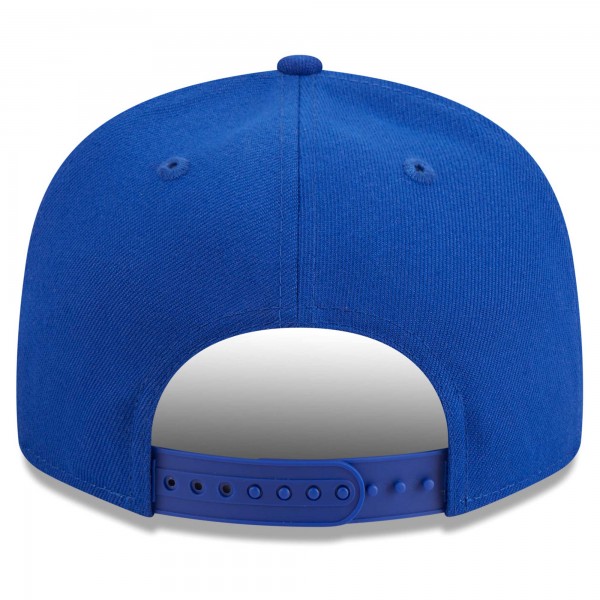 Бейсболка Philadelphia 76ers New Era Golden Tall Text 9FIFTY - Royal