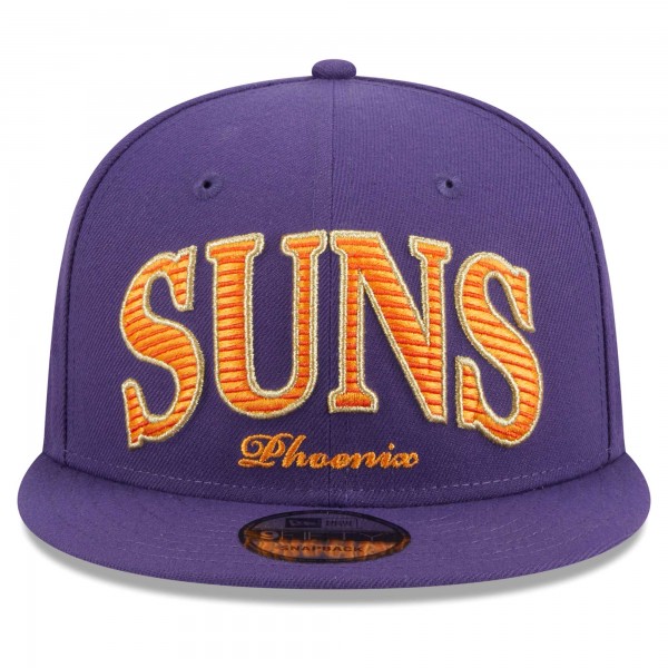 Бейсболка Phoenix Suns New Era Golden Tall Text 9FIFTY - Purple