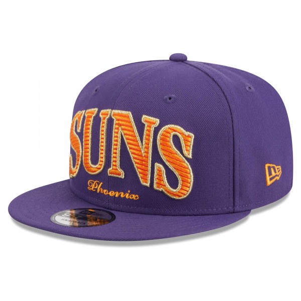 Бейсболка Phoenix Suns New Era Golden Tall Text 9FIFTY - Purple