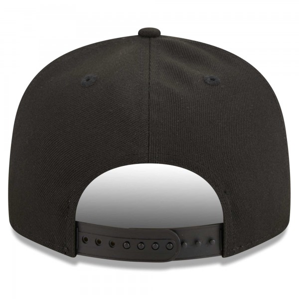Бейсболка Utah Jazz New Era Golden Tall Text 9FIFTY - Black