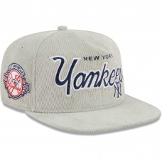 Бейсболка New York Yankees New Era Corduroy Golfer - Gray