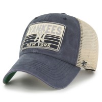 Бейсболка New York Yankees 47 Four Stroke Clean Up Trucker - Navy