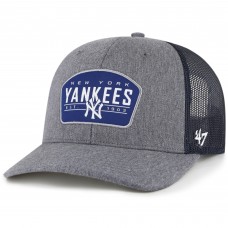 Бейсболка New York Yankees 47 Slate Trucker - Charcoal/Navy