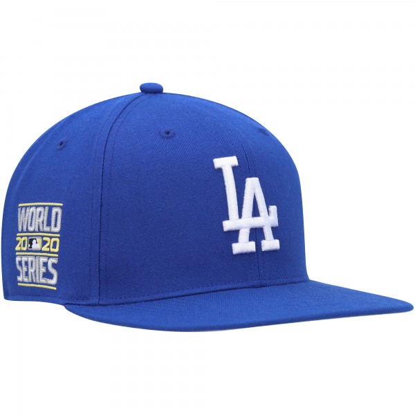 Бейсболка Los Angeles Dodgers 47 2020 World Series Sure Shot Captain - Royal