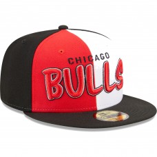 Бейсболка Chicago Bulls New Era Pop Front 59FIFTY - Black/Red