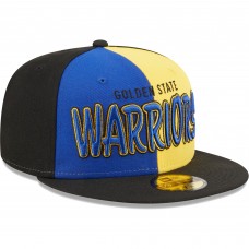 Бейсболка Golden State Warriors New Era Pop Front 59FIFTY - Black/Royal