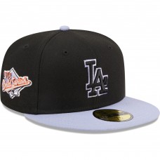 Бейсболка Los Angeles Dodgers New Era Side Patch 59FIFTY - Black