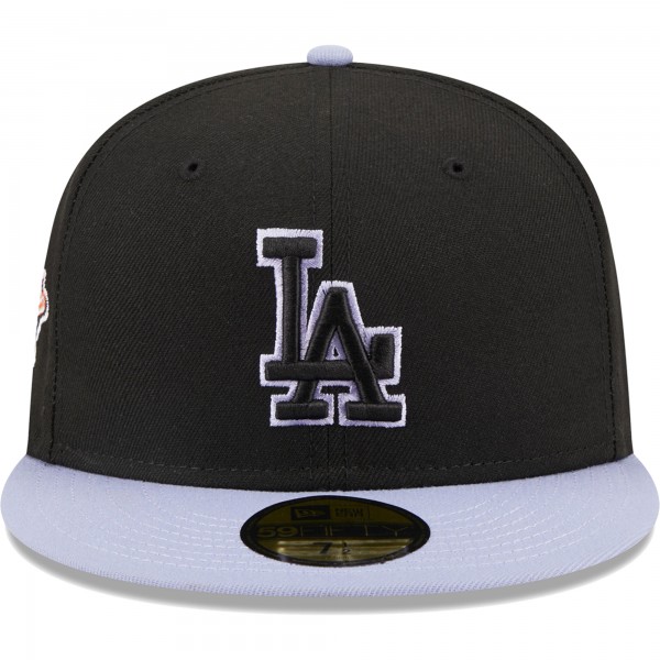 Бейсболка Los Angeles Dodgers New Era Side Patch 59FIFTY - Black