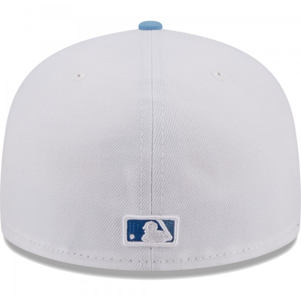 Бейсболка Los Angeles Dodgers New Era  Sky 59FIFTY - White
