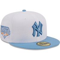 Бейсболка New York Yankees New Era  Sky 59FIFTY - White