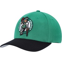 Бейсболка Boston Celtics Mitchell & Ness MVP Team Two-Tone 2.0 - Kelly Green/Black