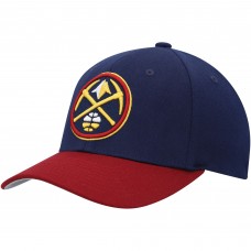 Бейсболка Denver Nuggets Mitchell & Ness Navy/Red MVP Team Two-Tone 2.0