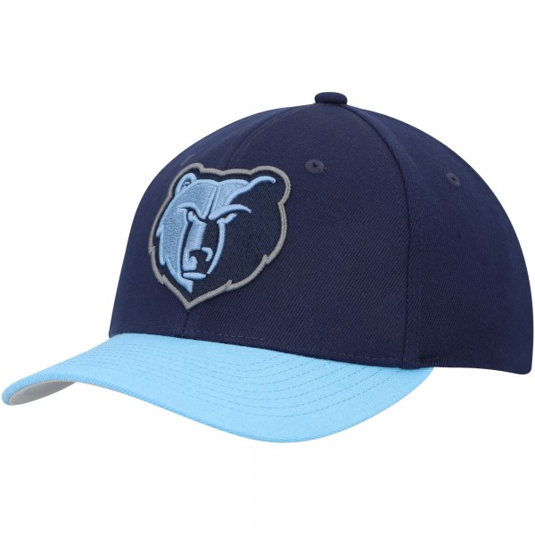 Бейсболка Memphis Grizzlies Mitchell & Ness MVP Team Two-Tone 2.0 - Navy/Light Blue