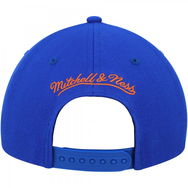 Бейсболка New York Knicks Mitchell & Ness MVP Team Two-Tone 2.0 - Blue/Orange