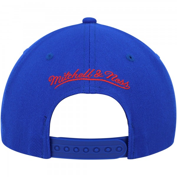 Бейсболка Philadelphia 76ers Mitchell & Ness MVP Team Two-Tone 2.0 - Royal/Red