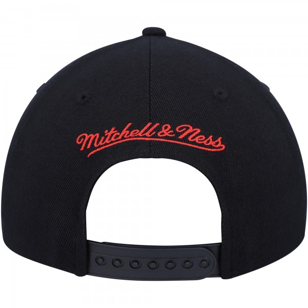 Бейсболка Toronto Raptors Mitchell & Ness MVP Team Two-Tone 2.0 - Black/Red