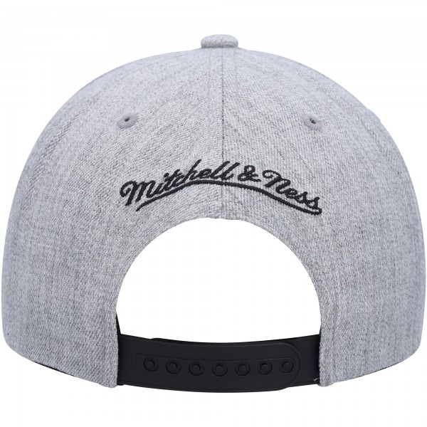 Бейсболка San Antonio Spurs Mitchell & Ness Hardwood Classics 2.0 - Heather Gray