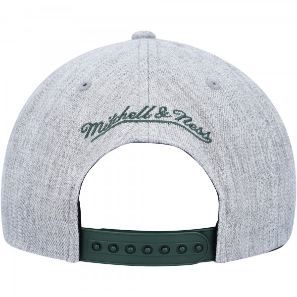 Бейсболка Milwaukee Bucks Mitchell & Ness Hardwood Classics 2.0 - Heather Gray
