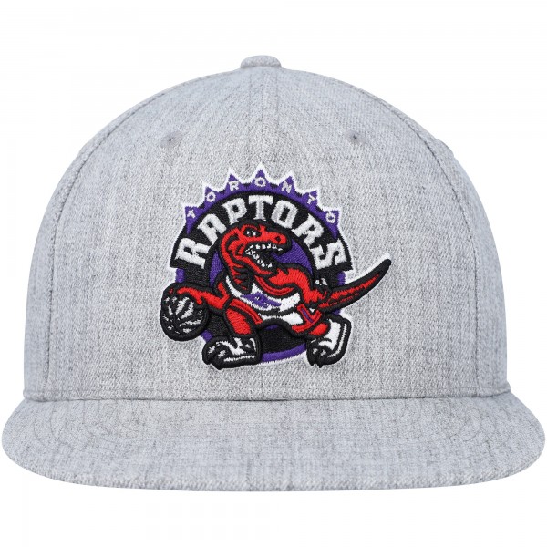 Бейсболка Toronto Raptors Mitchell & Ness Hardwood Classics 2.0 - Heather Gray