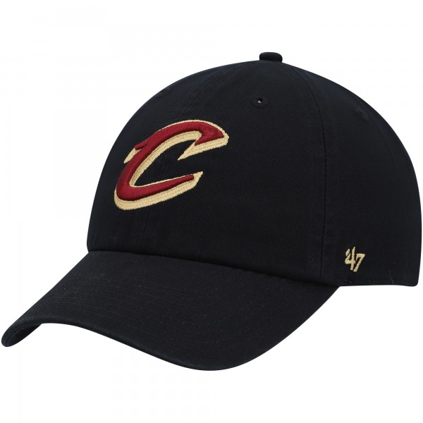 Бейсболка Cleveland Cavaliers 47 Black Core Logo Clean Up