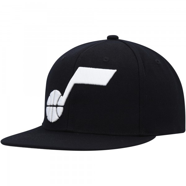 Бейсболка Utah Jazz Mitchell & Ness Ground 2.0 - Black