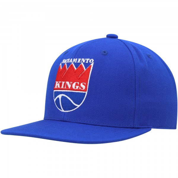Бейсболка Sacramento Kings Mitchell & Ness Hardwood Classics MVP Team Ground 2.0 - Blue