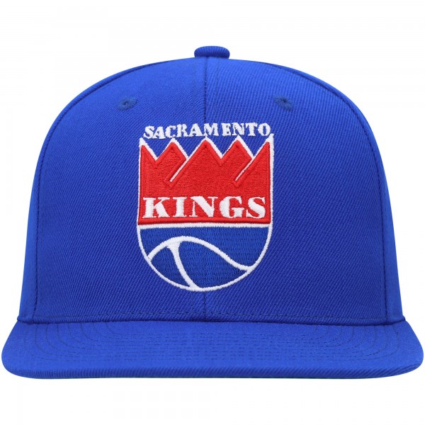 Бейсболка Sacramento Kings Mitchell & Ness Hardwood Classics MVP Team Ground 2.0 - Blue