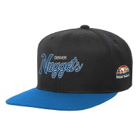 Бейсболка Denver Nuggets Mitchell & Ness Youth Team Script - Black