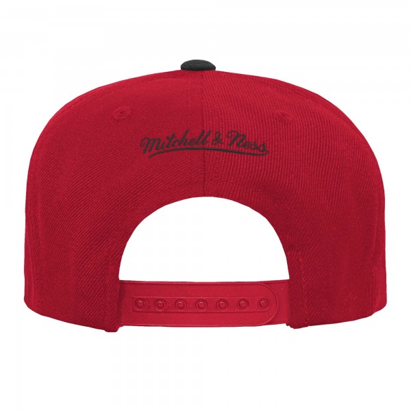 Бейсболка Miami Heat Mitchell & Ness Youth Two-Tone - Red/Black