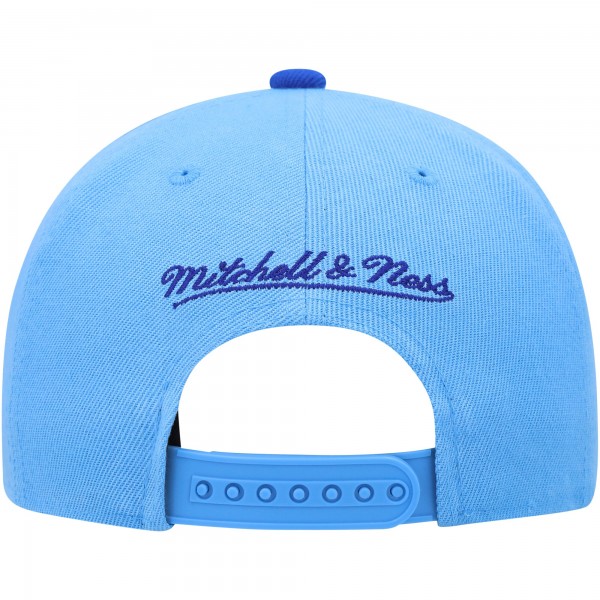Бейсболка Los Angeles Lakers Mitchell & Ness Youth Two-Tone - Powder Blue/Royal