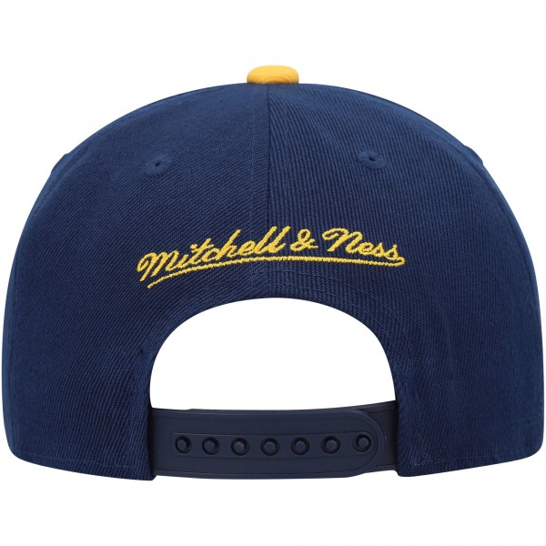 Бейсболка Golden State Warriors Mitchell & Ness Youth Two-Tone - Navy/Gold